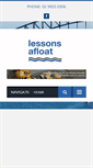 Mobile Screenshot of lessonsafloat.com.au
